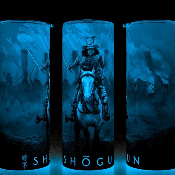 Glow in the Dark Shogun - Japanese War TV Show Cup Mug Tumbler 20oz - Picture 1 of 4
